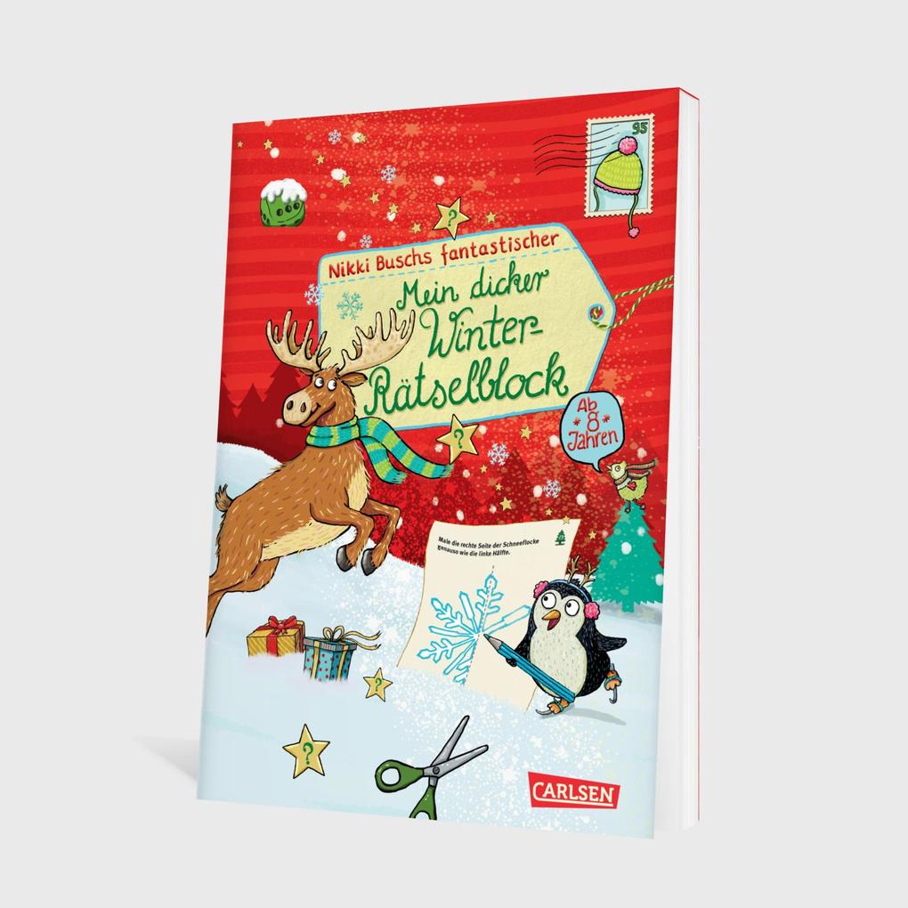 Weitere Ansicht: Mein dicker Winter-Rätselblock | Nikki Busch