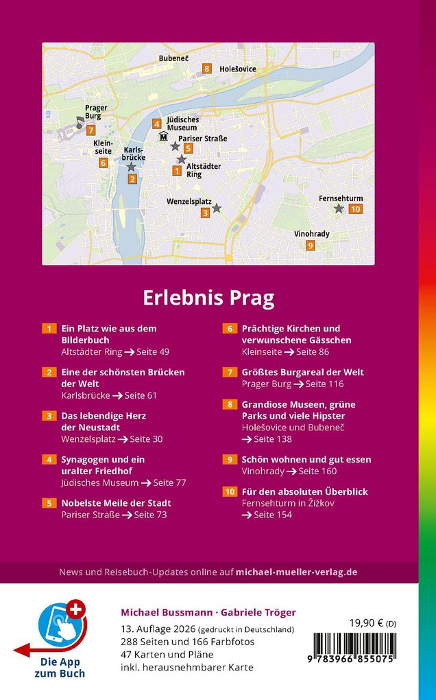 Weitere Ansicht: MICHAEL MÜLLER Reiseführer Prag MM-City | Gabriele Tröger, Michael Bussmann