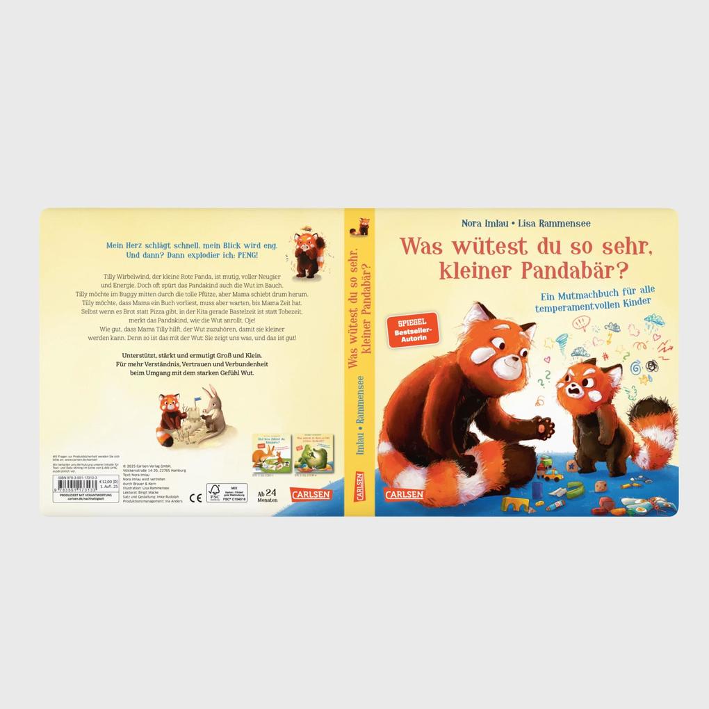 Weitere Ansicht: Was wütest du so sehr, kleiner Pandabär? | Nora Imlau