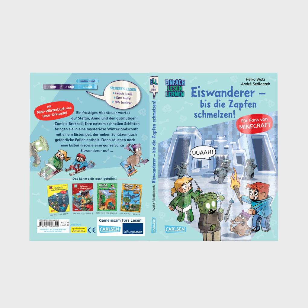 Weitere Ansicht: Minecraft 10: Eiswanderer - bis die Zapfen schmelzen! | Heiko Wolz