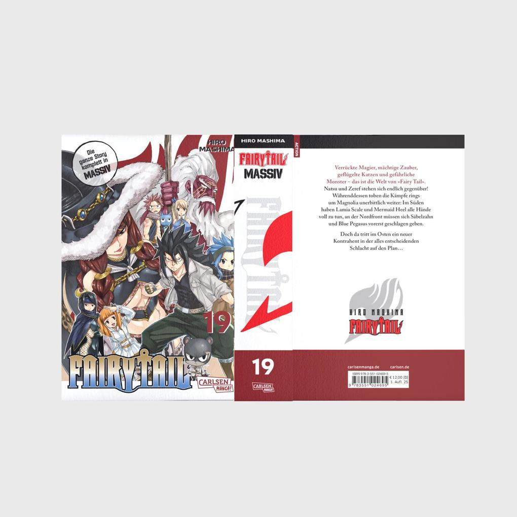 Weitere Ansicht: Fairy Tail Massiv 19 | Hiro Mashima