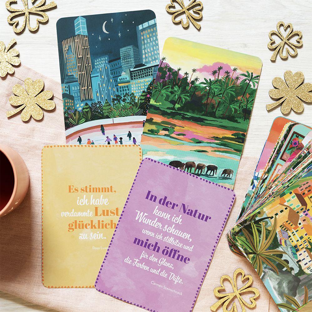 Weitere Ansicht: Kartenset: Lebe dein Glück