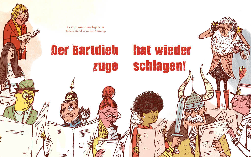 Weitere Ansicht: Der Bartdieb | Martin Baltscheit