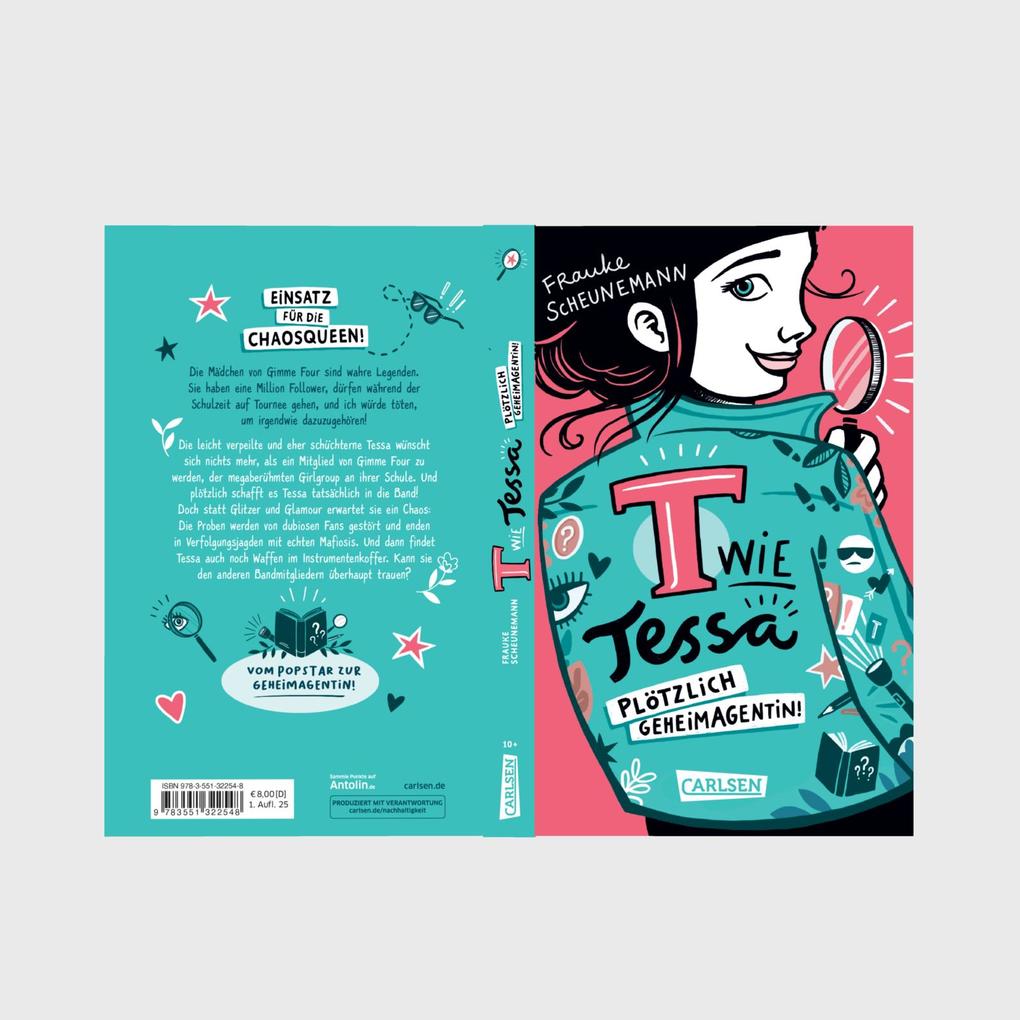 Weitere Ansicht: T wie Tessa 1: Plötzlich Geheimagentin! | Frauke Scheunemann