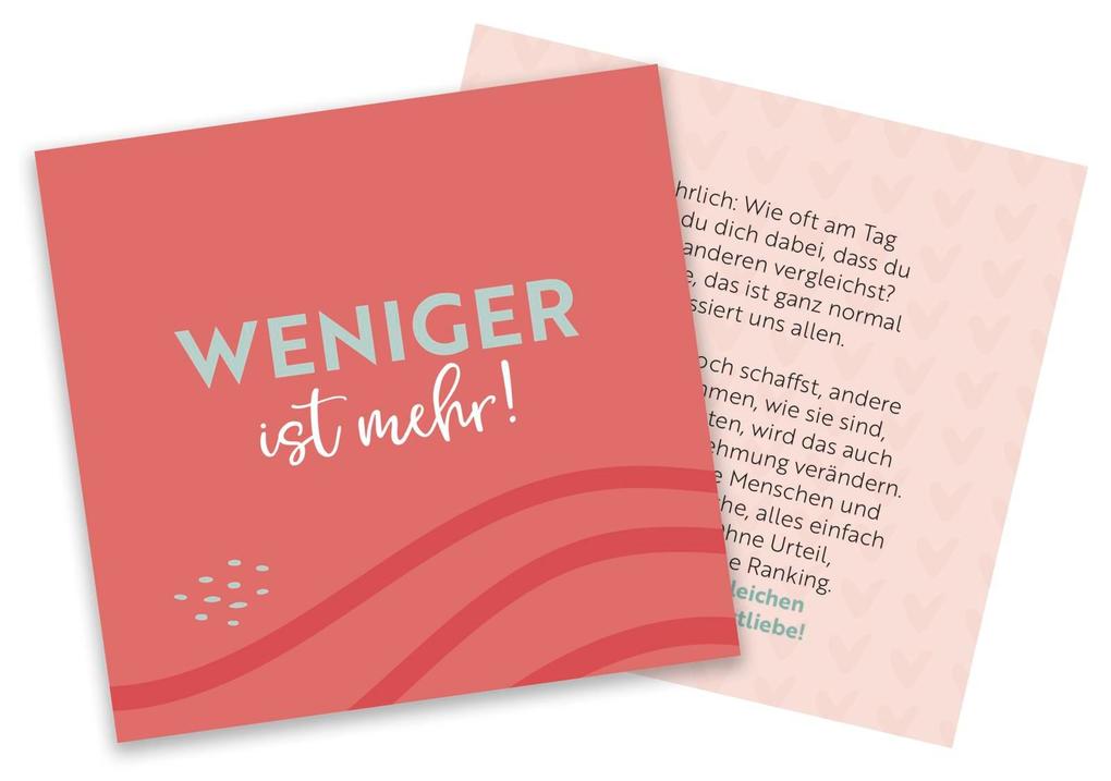 Weitere Ansicht: Inspirationskarten: 3-Minuten Selbstliebe | Julia Buck