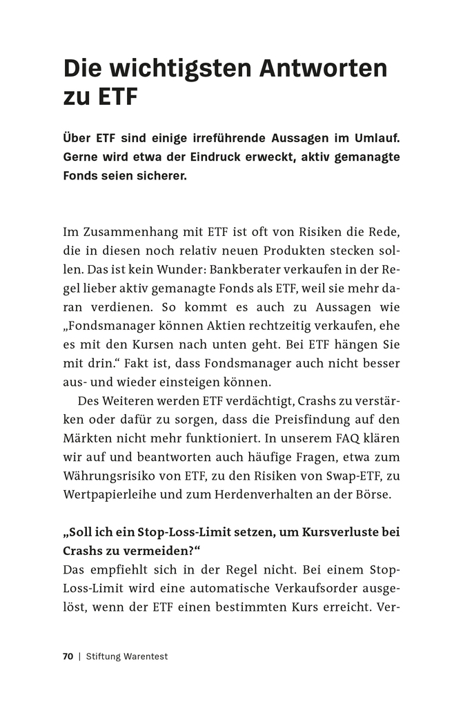 Weitere Ansicht: Geldanlage Basics
