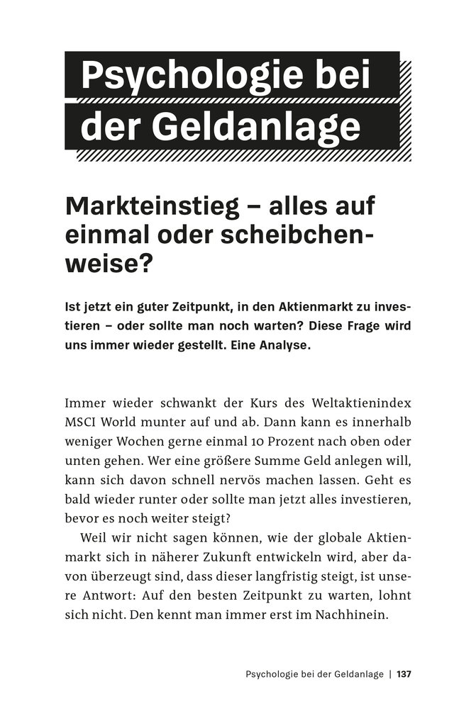 Weitere Ansicht: Geldanlage Basics