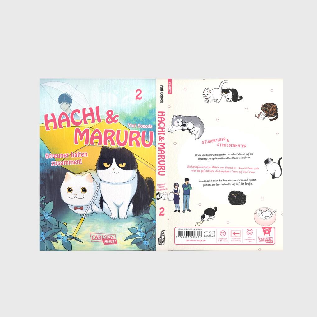 Weitere Ansicht: Hachi & Maruru - Streuner halten zusammen! 2 | Yuri Sonoda