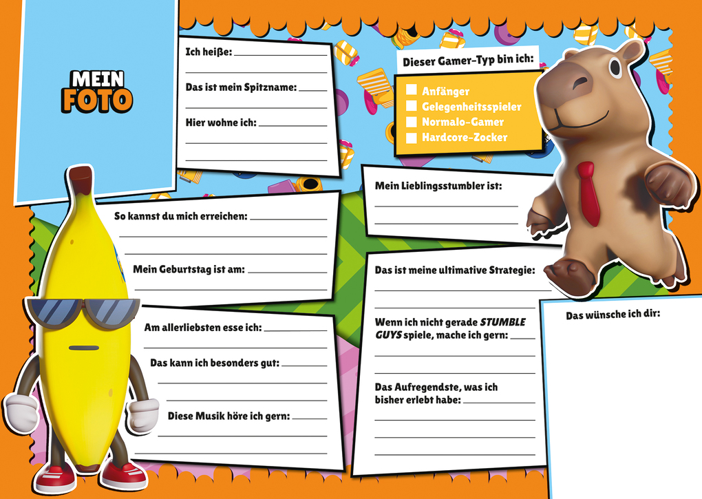 Weitere Ansicht: Stumble Guys: Meine Freunde | Panini