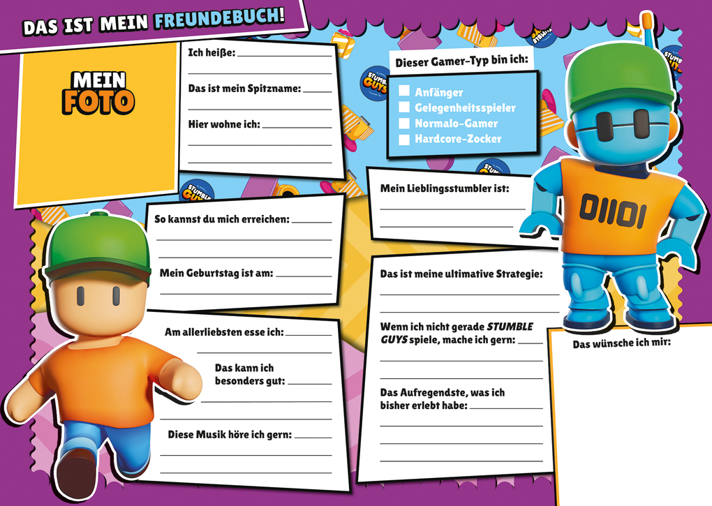 Weitere Ansicht: Stumble Guys: Meine Freunde | Panini