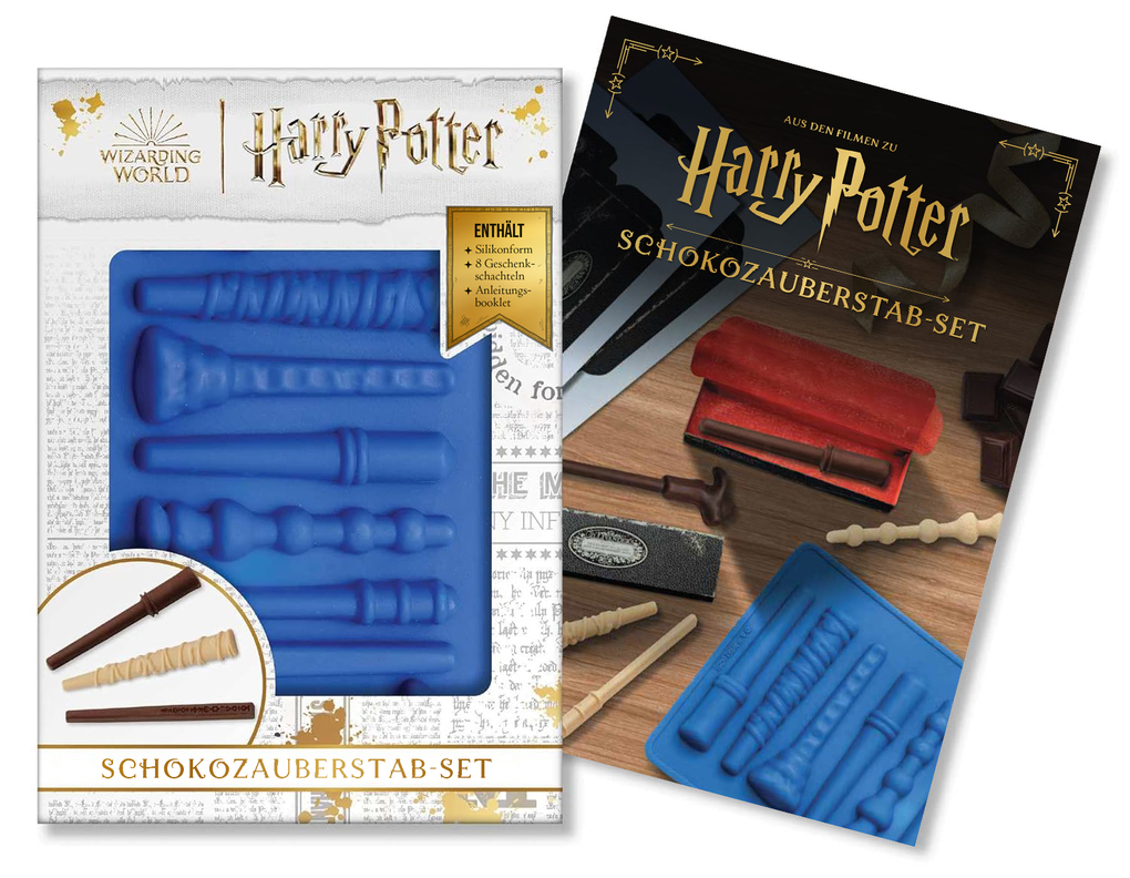 Weitere Ansicht: Harry Potter: Schokozauberstab-Set | Panini