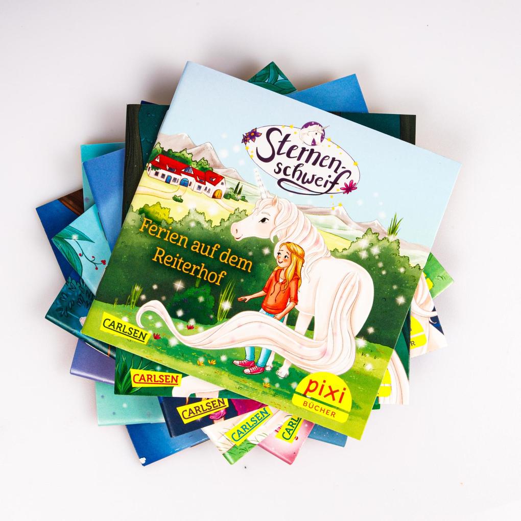 Weitere Ansicht: Pixi-8er-Set 303: Neue Abenteuer mit Sternenschweif (8x1 Exemplar) | Linda Chapman