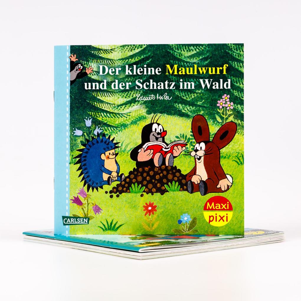 Weitere Ansicht: Maxi-Pixi-4er-Set 117: Neue Abenteuer mit dem kleinen Maulwurf (4x1 Exemplar) | Zdenk Miler, Hanna Sörensen, Zdenek Miler