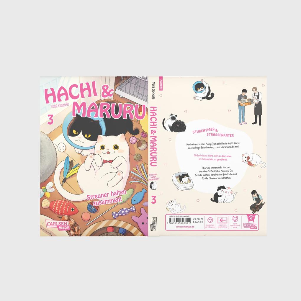 Weitere Ansicht: Hachi & Maruru - Streuner halten zusammen! 3 | Yuri Sonoda