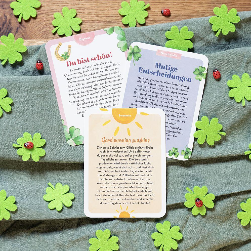 Weitere Ansicht: Inspirationskarten: Aktiviere deine Glücksgefühle | Julia Buck