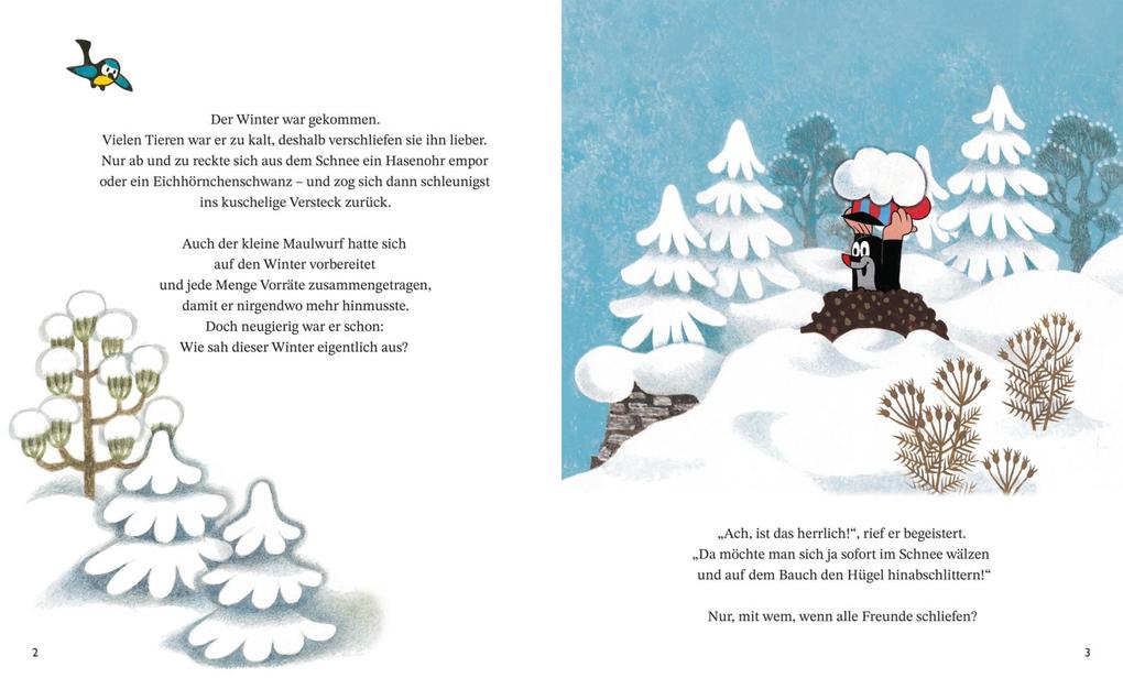 Weitere Ansicht: Der kleine Maulwurf und der Schneemann | Zdenk Miler, Zdenek Miler, Hana Doskoilová, Hana Doskocilova