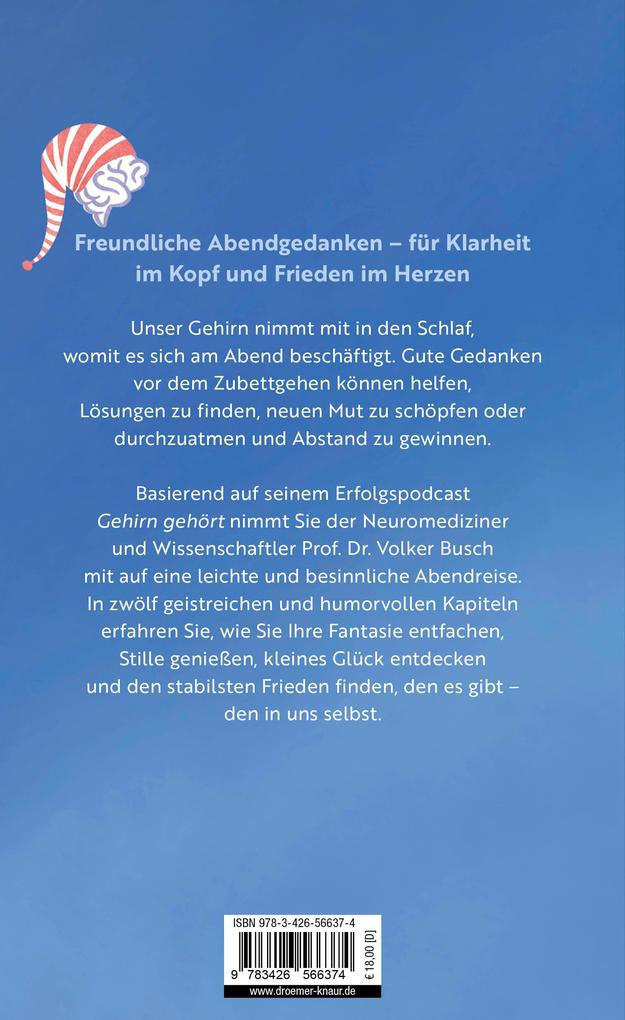 Weitere Ansicht: Gute Nacht, Gehirn | Volker Busch