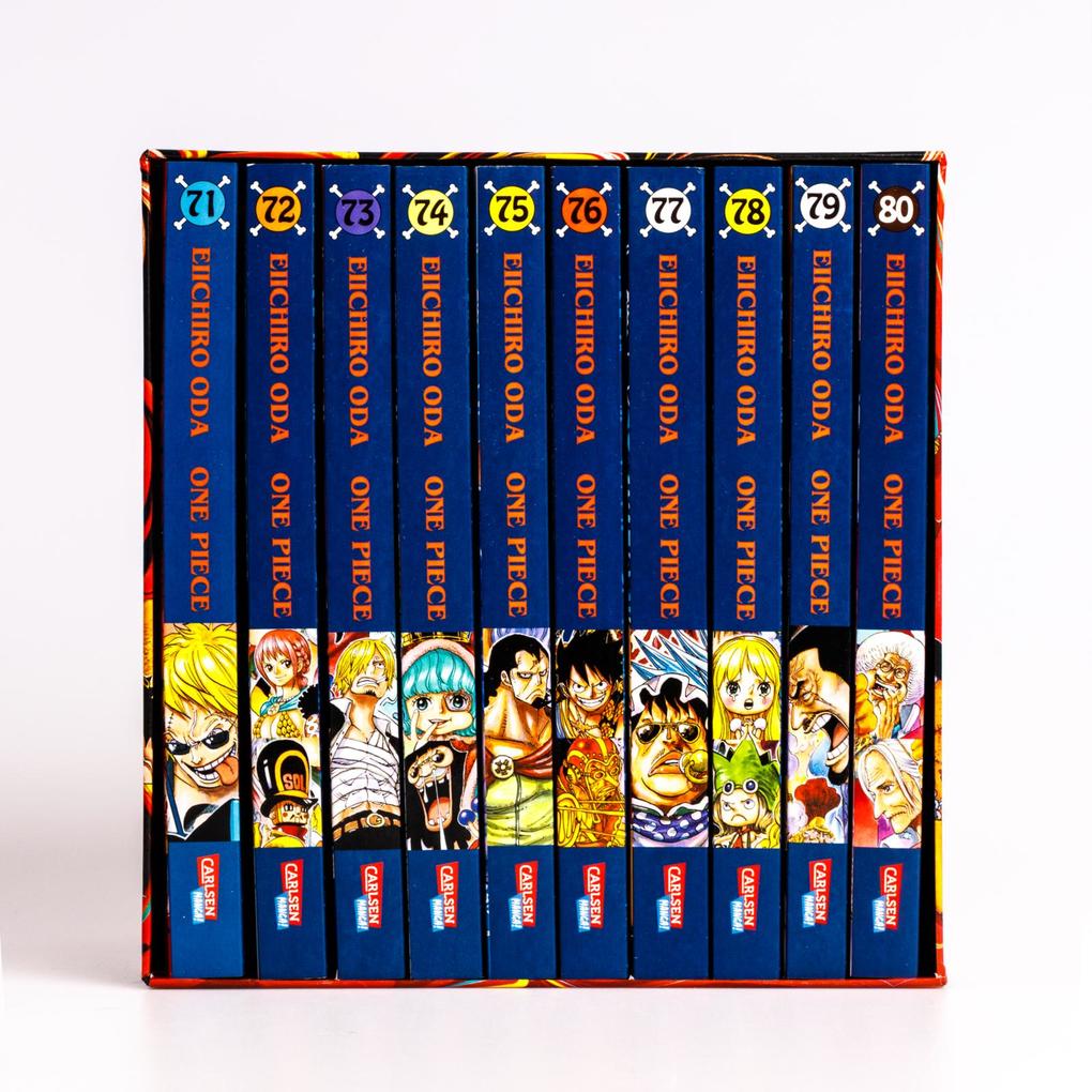 Weitere Ansicht: One Piece Sammelschuber 8: Dressrosa (inklusive Band 71-80) | Eiichiro Oda