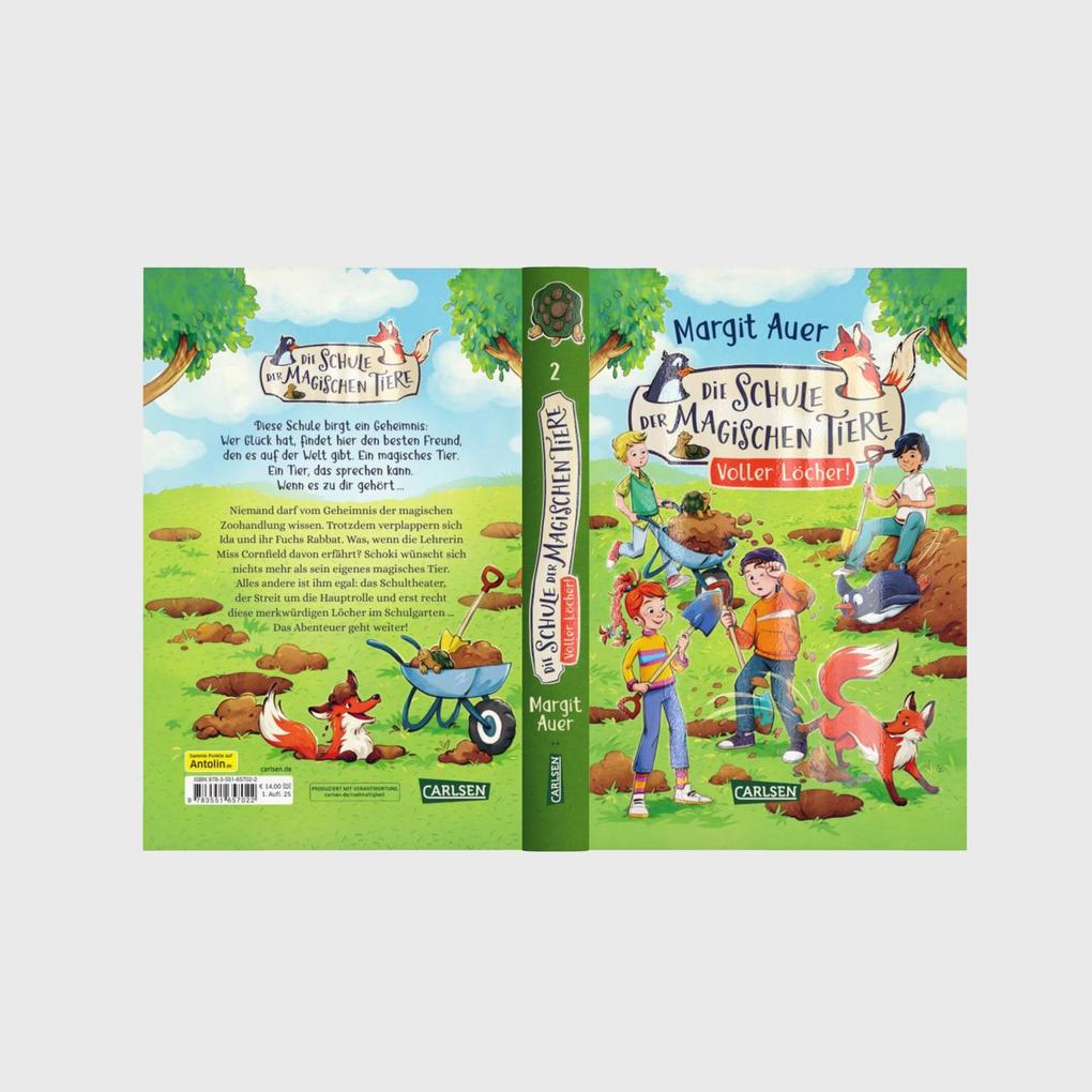 Weitere Ansicht: Die Schule der magischen Tiere Neuausgabe 2: Voller Löcher! | Margit Auer