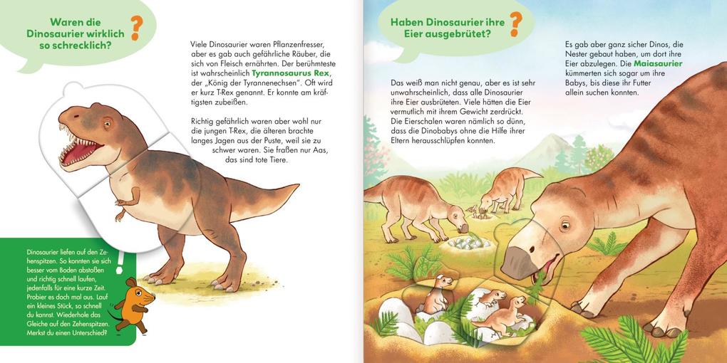 Weitere Ansicht: Frag doch mal ... die Maus: Dinosaurier | Petra Klose