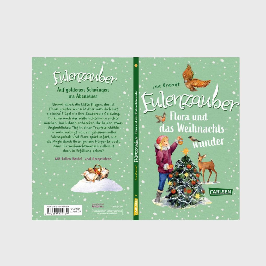 Weitere Ansicht: Eulenzauber: Flora und das Weihnachtswunder | Ina Brandt