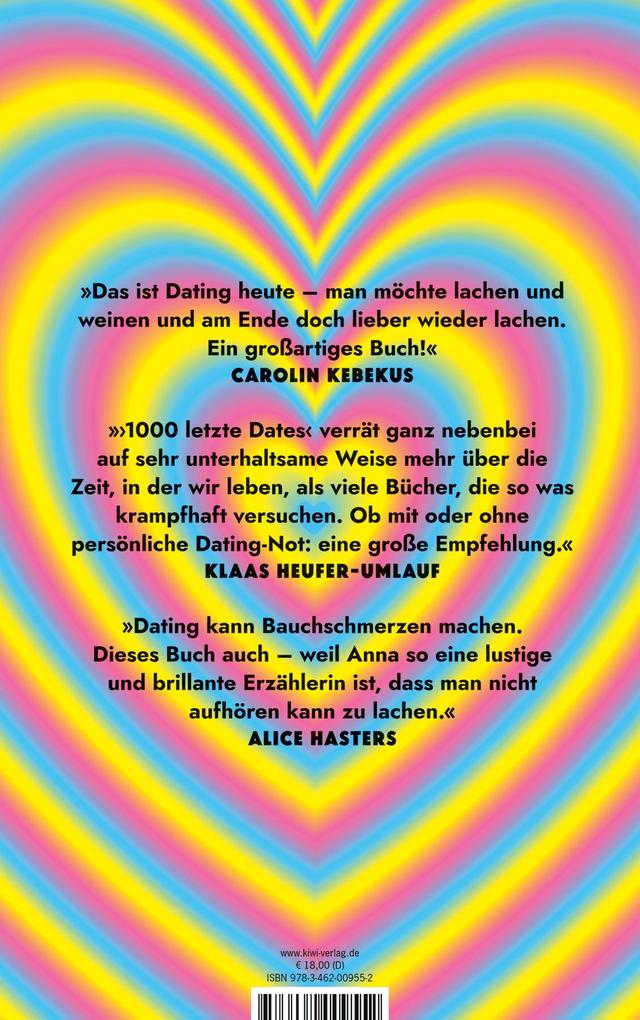 Weitere Ansicht: 1000 letzte Dates | Anna Dushime