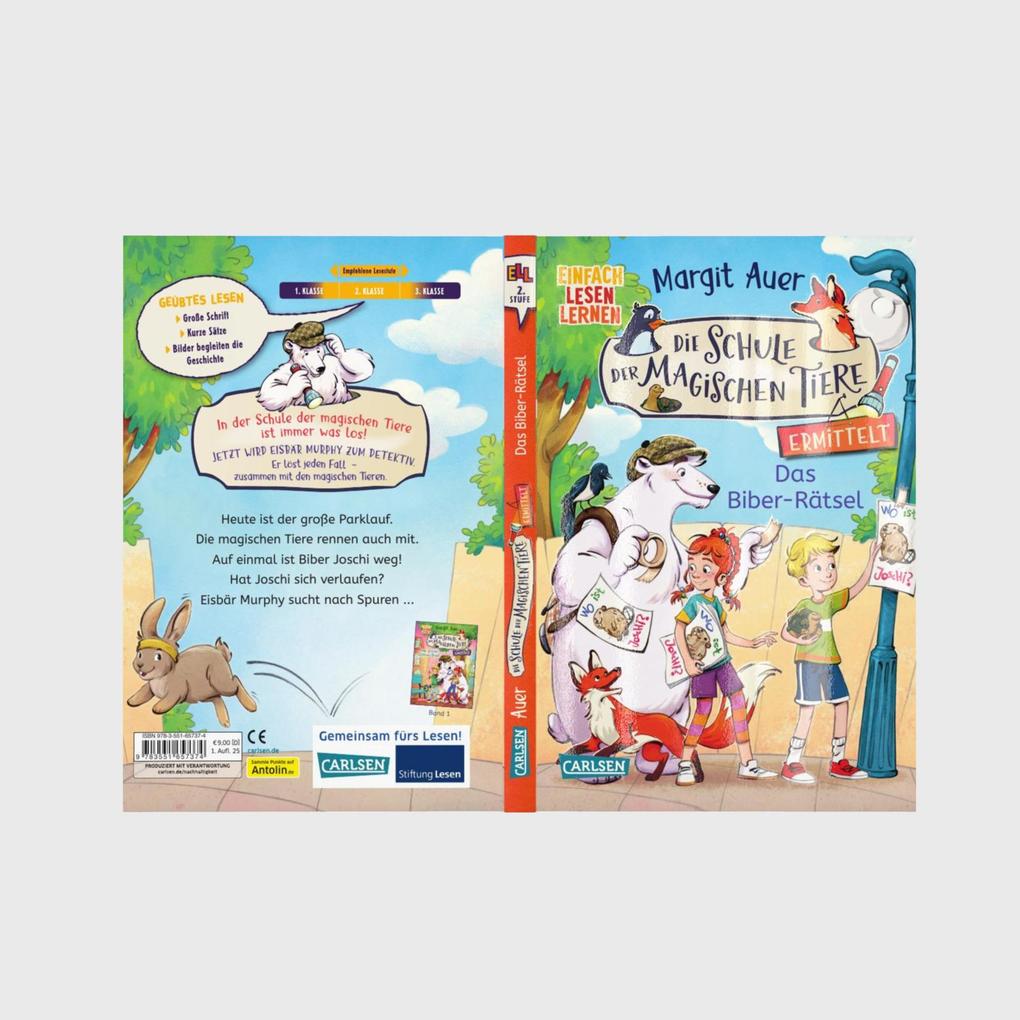 Weitere Ansicht: Die Schule der magischen Tiere ermittelt Neuausgabe 7: Das Biber-Rätsel | Margit Auer