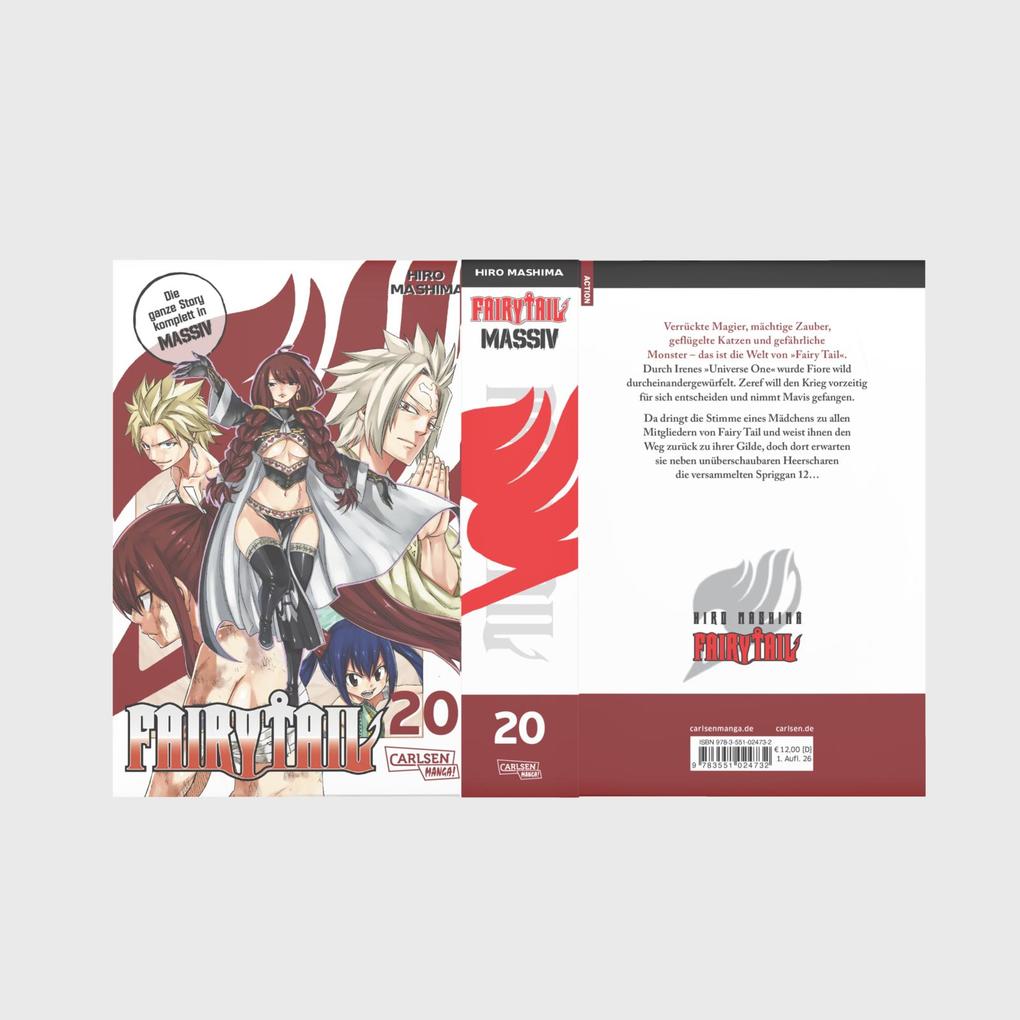 Weitere Ansicht: Fairy Tail Massiv 20 | Hiro Mashima