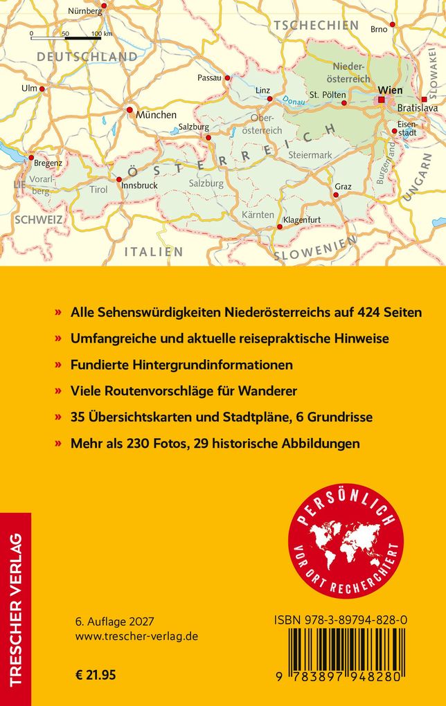 Weitere Ansicht: TRESCHER Reiseführer Niederösterreich | Gunnar Strunz