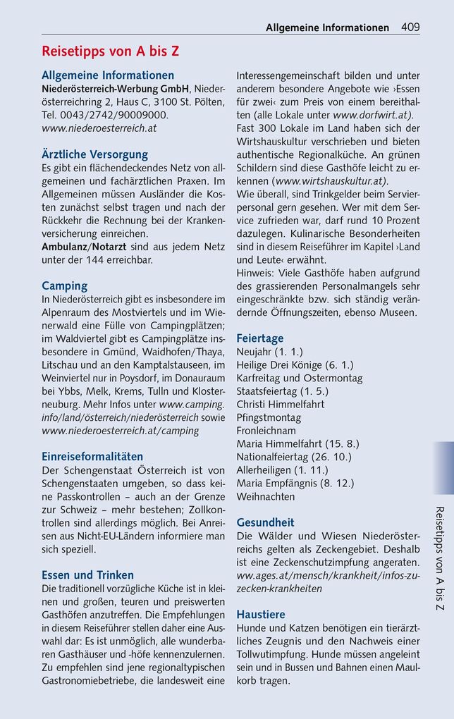 Weitere Ansicht: TRESCHER Reiseführer Niederösterreich | Gunnar Strunz