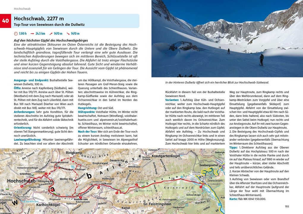 Weitere Ansicht: Skitouren mit Öffis - Ostösterreich | Peter Backé