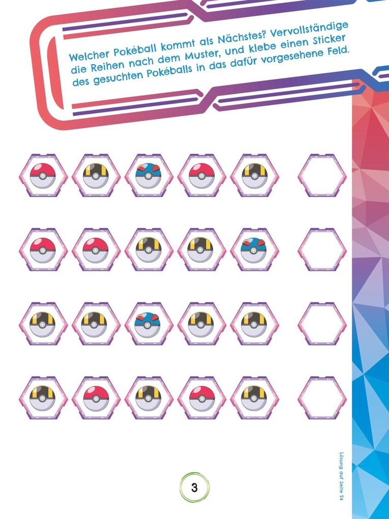 Weitere Ansicht: Pokémon Activity-Buch: Bunter Stickerspaß