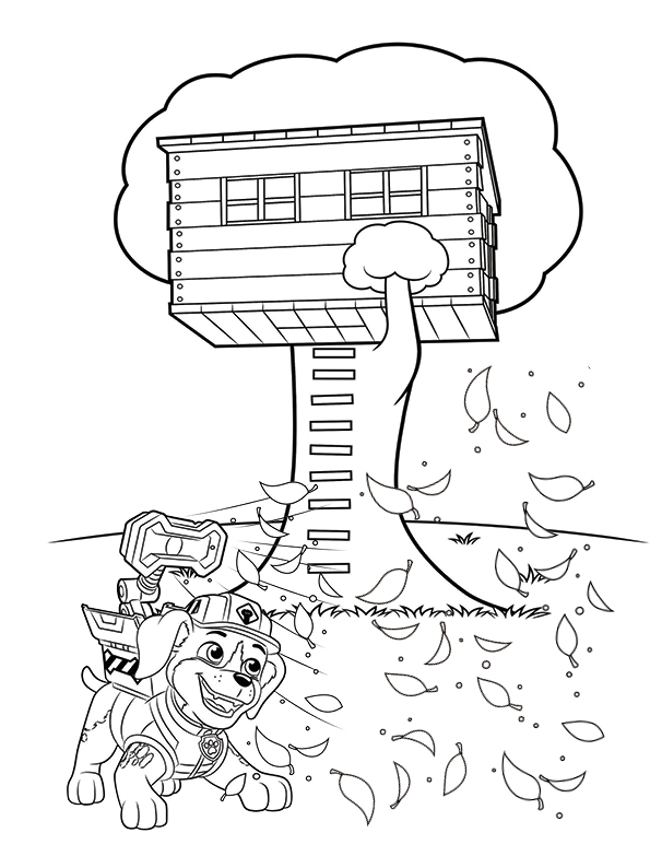 Weitere Ansicht: Rubble & Crew: Mein großes Malbuch | Panini