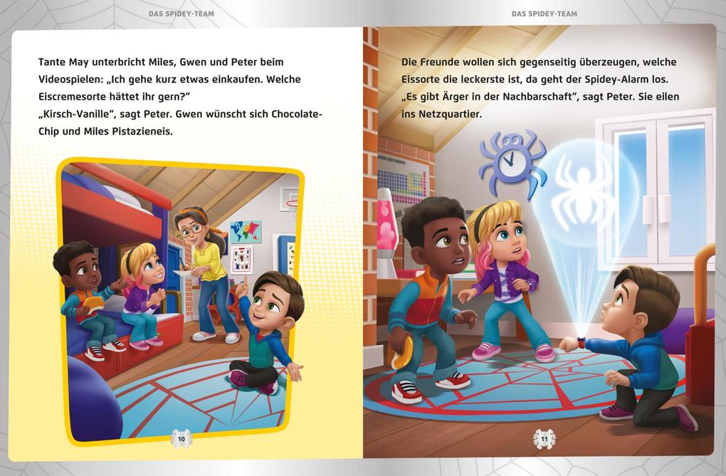 Weitere Ansicht: Marvel: Das große silberne Spidey-Buch | Walt Disney