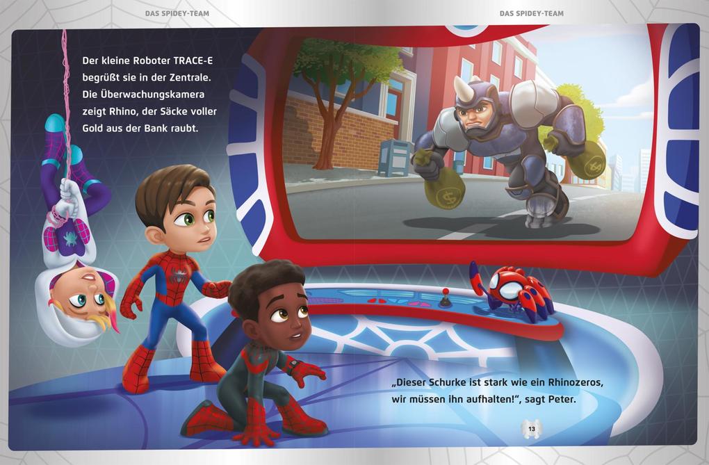Weitere Ansicht: Marvel: Das große silberne Spidey-Buch | Walt Disney