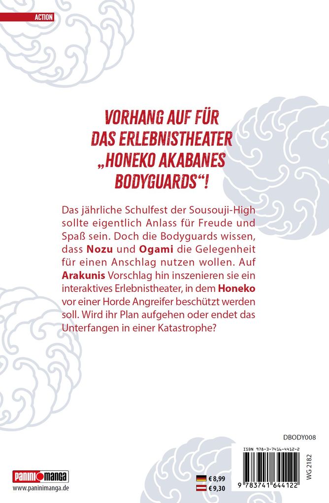 Weitere Ansicht: Honeko Akabanes Bodyguard 08 | Masamitsu Nigatsu
