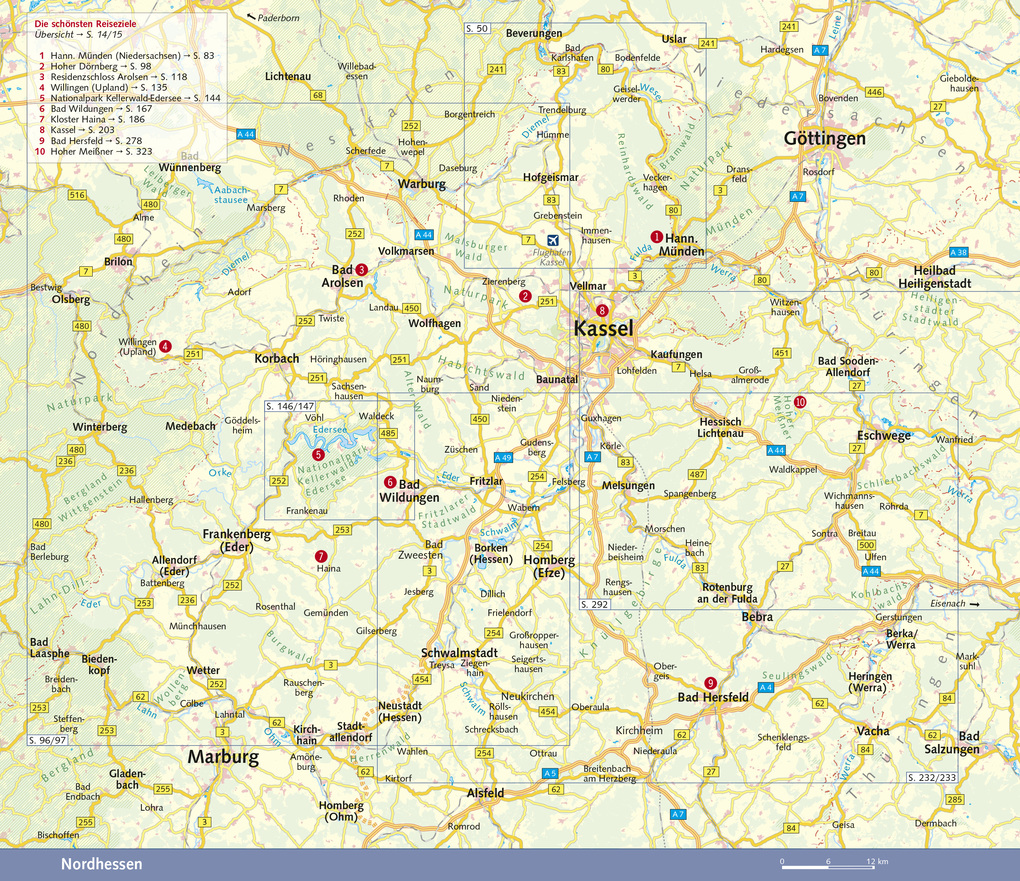 Weitere Ansicht: TRESCHER Reiseführer Nordhessen | Peggy Leiverkus