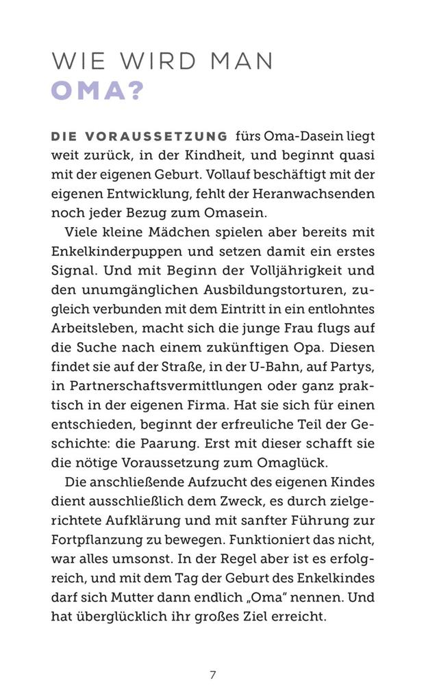 Weitere Ansicht: Überleben als Oma | Peter Butschkow