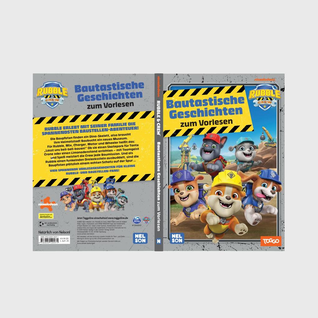 Weitere Ansicht: Rubble & Crew: Bautastische Geschichten zum Vorlesen