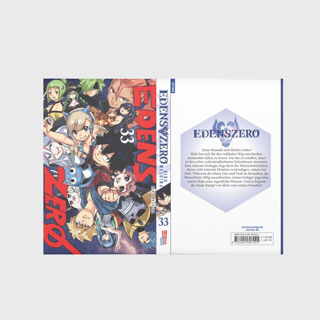 Weitere Ansicht: Edens Zero 33 | Hiro Mashima