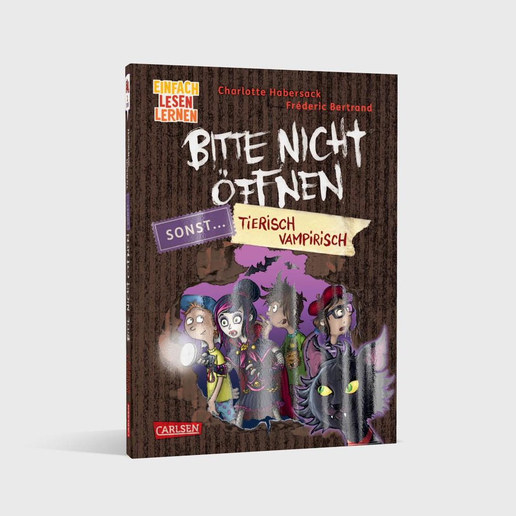 Weitere Ansicht: Bitte nicht öffnen, sonst ... 3: Tierisch vampirisch! | Charlotte Habersack