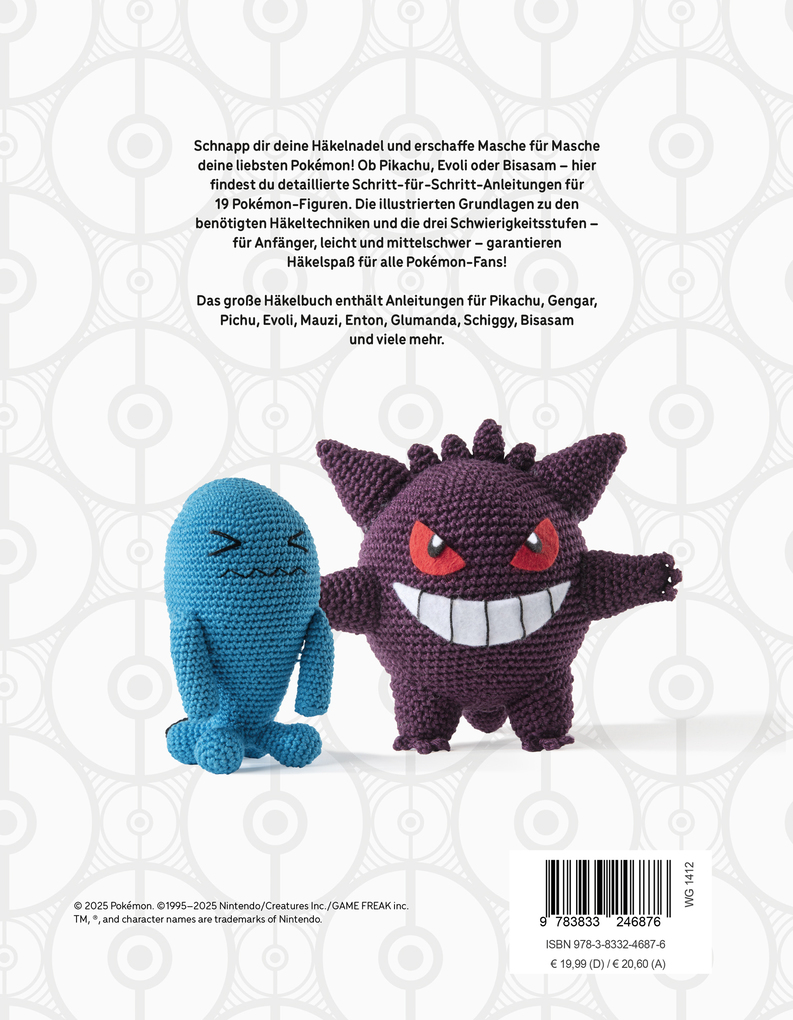 Weitere Ansicht: Pokémon: Das große Häkelbuch | Sabrina Somers