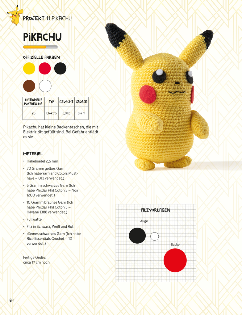 Weitere Ansicht: Pokémon: Das große Häkelbuch | Sabrina Somers