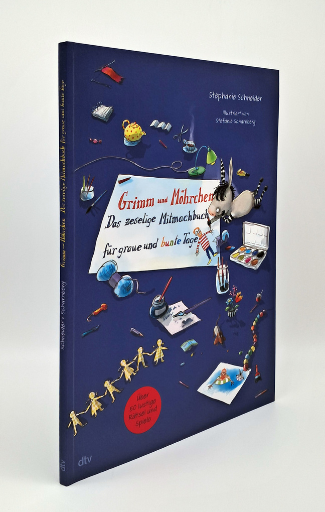 Weitere Ansicht: Grimm und Möhrchen - Das zeselige Mitmachbuch für graue und bunte Tage | Stephanie Schneider