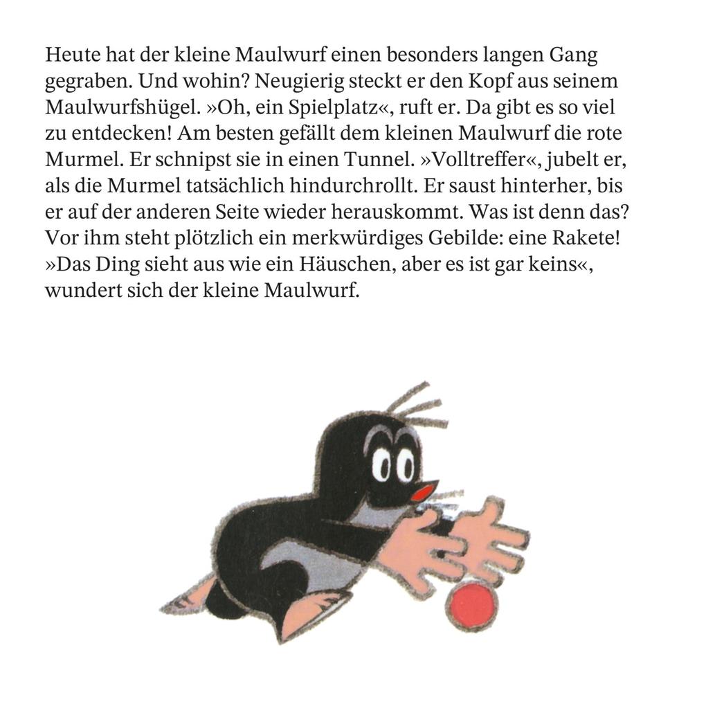 Weitere Ansicht: Maxi Pixi 465: Der kleine Maulwurf und die Rakete | Zdenk Miler, Hanna Sörensen, Zdenek Miler