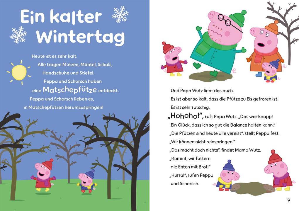 Weitere Ansicht: Peppa Wutz Gutenachtgeschichten: Wintergeschichten zum Vorlesen | Steffi Korda