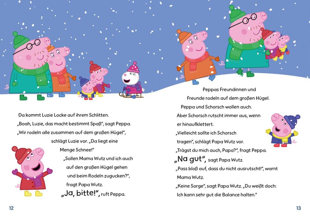 Weitere Ansicht: Peppa Wutz Gutenachtgeschichten: Wintergeschichten zum Vorlesen | Steffi Korda