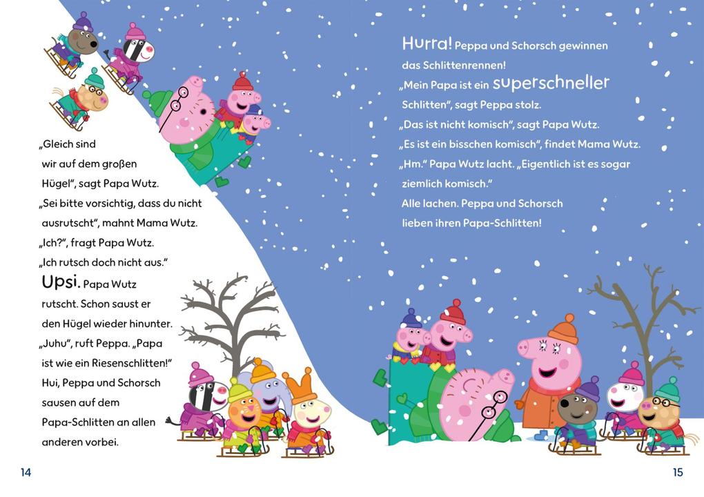 Weitere Ansicht: Peppa Wutz Gutenachtgeschichten: Wintergeschichten zum Vorlesen | Steffi Korda