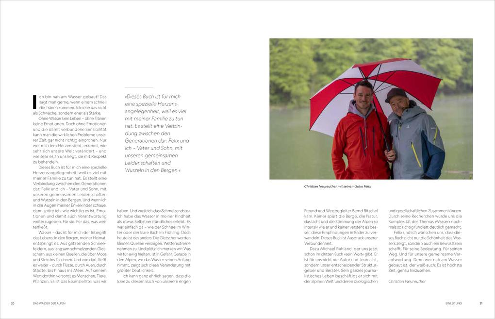 Weitere Ansicht: Das Wasser der Alpen | Felix Neureuther, Bernd Ritschel, Michael Ruhland, Christian Neureuther