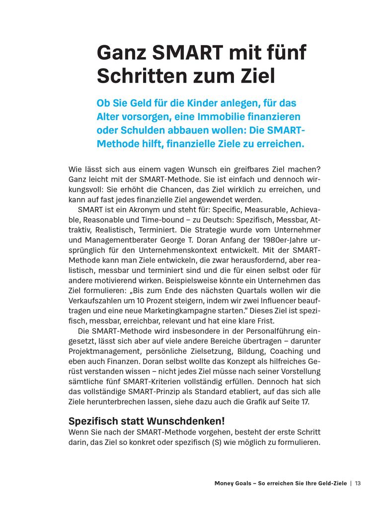 Weitere Ansicht: Money Goals | Birgit Wetjen, Heinz-Peter Arndt